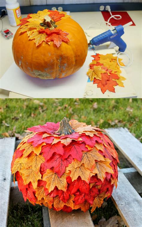 50 Amazing No Carve Pumpkin Decorating Ideas for Fall & Halloween - A ...