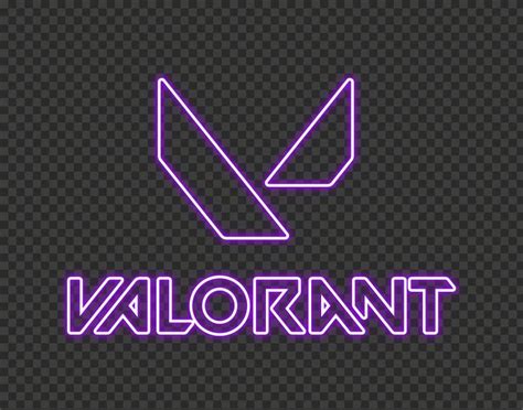 HD Valorant Purple Neon Logo With Symbol PNG | Neon logo, Neon, Purple logo