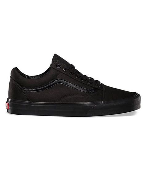 VANS Old Skool All Black Black Casual Shoes - Buy VANS Old Skool All Black Black Casual Shoes ...