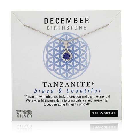 December Birthstone Pendant (3126033) | Sterling Silver