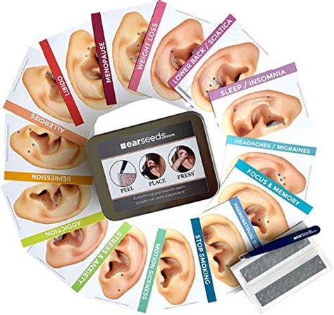 Ear Seeds: Acupressure Multi-Condition Reference Kit - 160 pcs ...