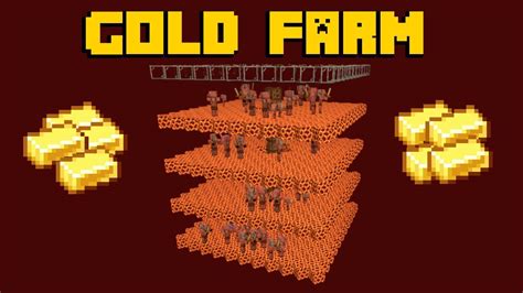 Gold Farm - Minecraft 1.16+ Tutorial (Java Edition) - YouTube