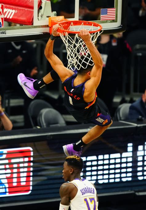 NBA Playoffs: Devin Booker With an Incredible Dunk in Suns and Lakers Game - Sports Illustrated ...