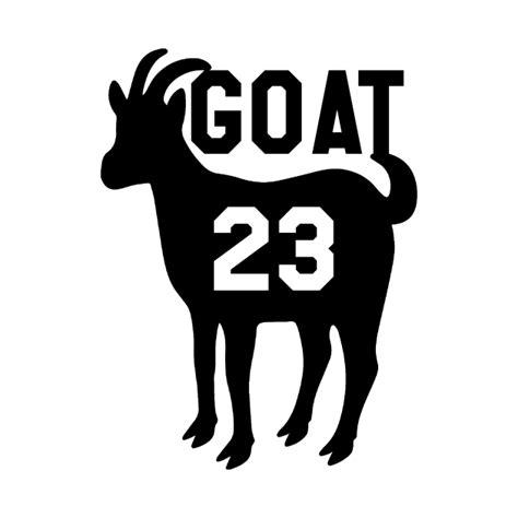 Michael Jordan The GOAT - 23 - Long Sleeve T-Shirt | TeePublic