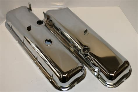 Big Block Chevy OEM Style Chrome Steel Valve Covers – Hot Rod Parts Supply