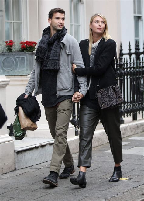 Maria Sharapova With Boyfriend - Shopping at Dover Street Market in ...