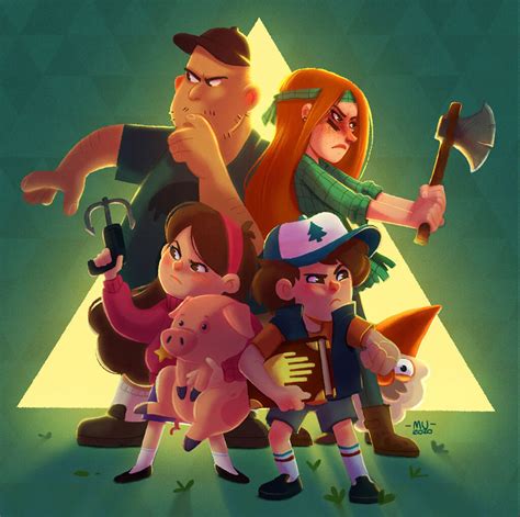 Gravity Falls Fan Art: Here Starts a Great Adventure! - The Designest