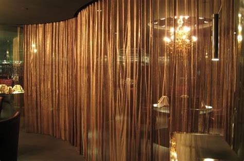 Metal Wire Mesh Curtains – Decorative Fabrics for Interior and Exterior Architectural Design