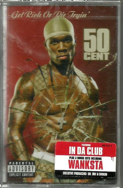 50 Cent – Get Rich Or Die Tryin' – Cassette (Album), 2003 [r6862339] | Discogs