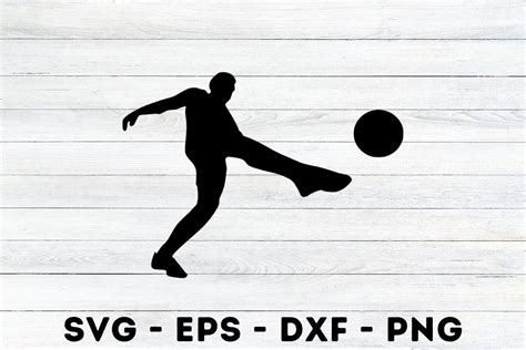 Soccer Silhouette Svg Graphic by MagaArt · Creative Fabrica