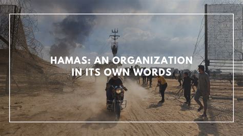 Hamas: An Organization in Its Own Words - Hope for Israel