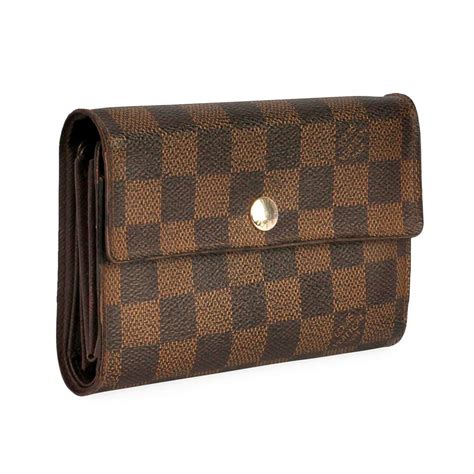 LOUIS VUITTON Damier Ebene Alexandra Wallet | Luxity