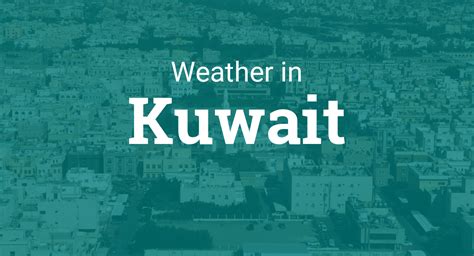 Weather in Kuwait