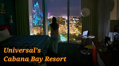 Universal's Cabana Bay Resort - Volcano Bay View- Hotel Review - YouTube