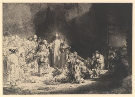 Smarthistory – Rembrandt, Christ Preaching (Hundred Guilder Print)