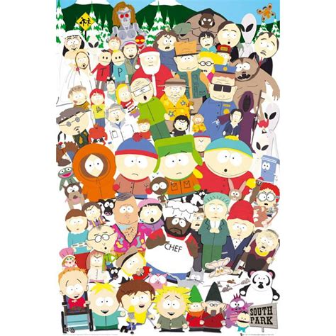 South Park - TV Show Poster / Print (All Characters / The Cast) (Size: 24" x 36") - Walmart.com ...