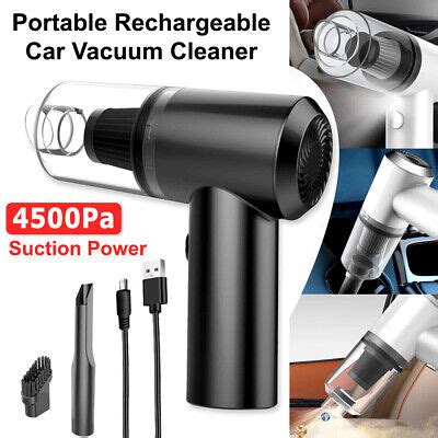 Car Vacuum Cleaner Cordless Mini Handheld Rechargeable Portable For ...