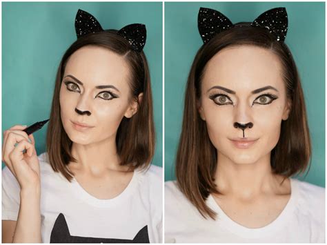 Cat Makeup - Easy-to-Repeat Halloween Makeup Tutorial