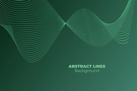 Abstract Wave Lines Background vector. modern stream background. Vector ...