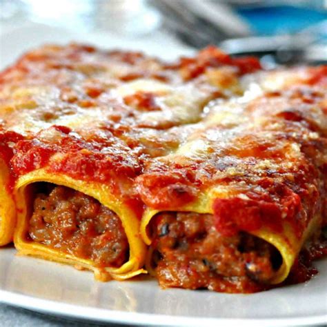 Cannelloni - Ragu - Elvira's Dough