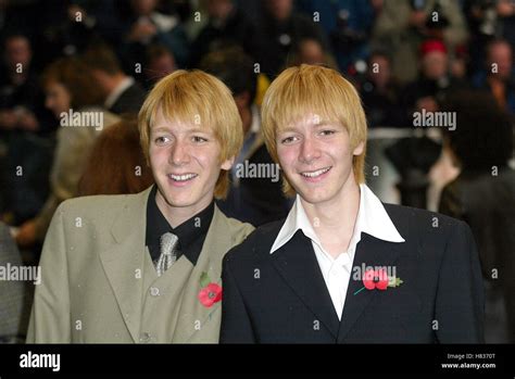 JAMES & OLIVER PHELPS HARRY POTTER FILM PREMIER ODEON LEICESTER SQUARE ...