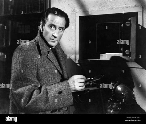 Basil Rathbone as Sherlock Holmes, ca. 1940s Stock Photo - Alamy