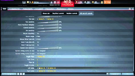 war thunder simulator battle controls set up for xbox 360 pad - YouTube