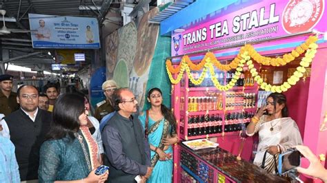 First-of-its-kind trans tea stall set up at Guwahati railway station by ...