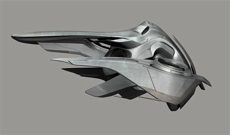 3d Spaceship Futuristic Model