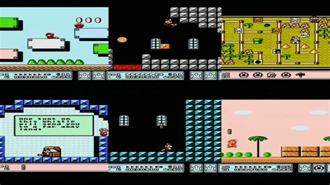 Super Mario Bros 3. - All 3 Warp Whistles (NES) - YouTube