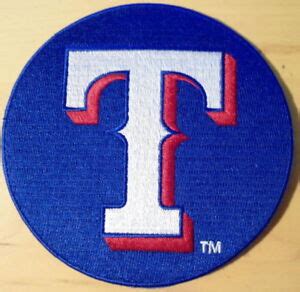 TEXAS RANGERS PATCH BRAND NEW 5" INCH DIAMETER FREE SHIPPING | eBay