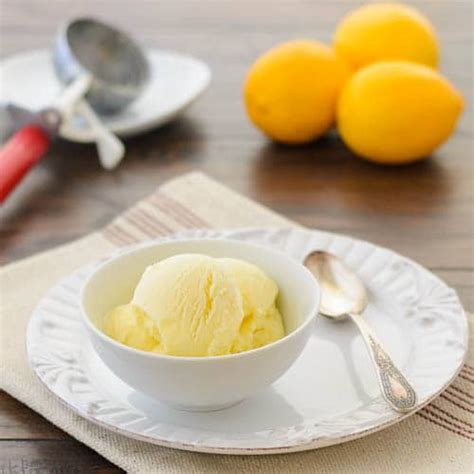 Meyer Lemon Gelato Recipe | Magnolia Days