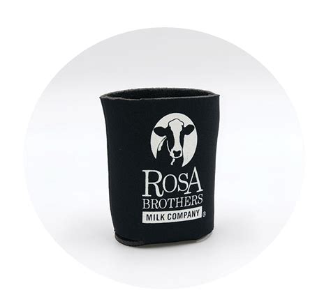 Black Logo Koozie - Rosa Brothers