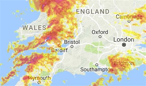 UK weather: Tornado HITS British coast as HUGE storm and 95mph gales ...