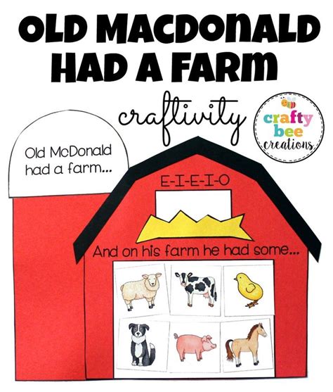 Old MacDonald Had a Farm Craft | ~Kids's stuff - crafts/activities ...