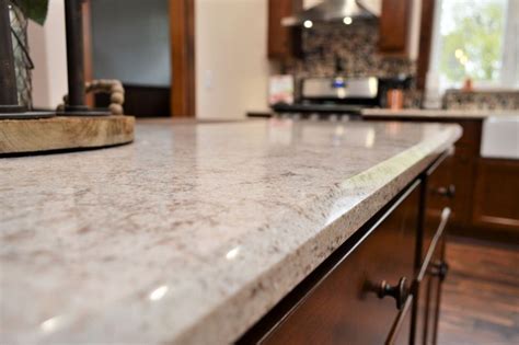 Walnut Luster color | Quartz countertops, Countertops, Bevel