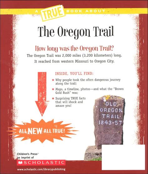 Oregon Trail (True Book) | Children's Press | 9780531212479