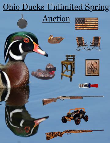 Ohio Ducks Unlimited Spring Auction!: Thu, Jun 1, 2023