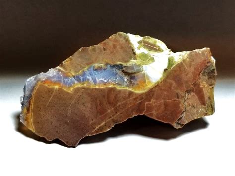 (V8) Oregon Opal Butte Specimen 4" x 1.5" In. 545 Crts - Gold Crown Jewelry