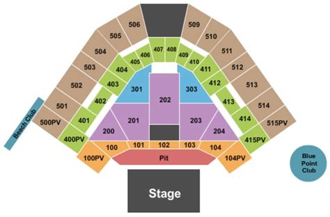 Harbor Yard Amphitheater Tickets in Bridgeport Connecticut, Seating ...