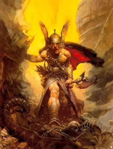 Buy Frank Frazetta Wall Poster #840211 Online at idPoster.com | Best Prices