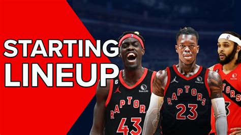 Breaking Down The Toronto Raptors 2023-24 Starting Lineup - YouTube