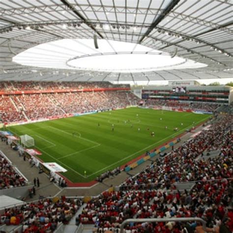 BayArena, historic stadium of Bayer Leverkusen - Club Atlético de ...