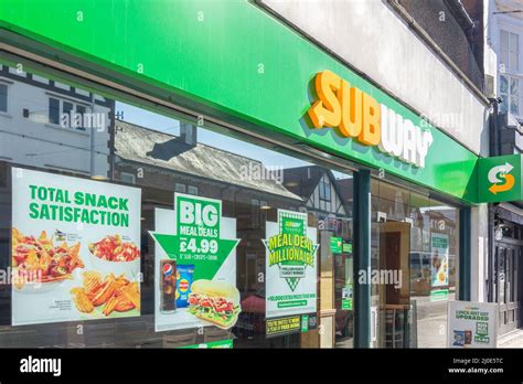 Subway fast food restaurants walton on thames walton on thames h hi-res ...