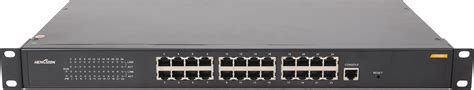 Web smart 1000Base TX port gigabit ethernet switch 24 port 1U rack mount