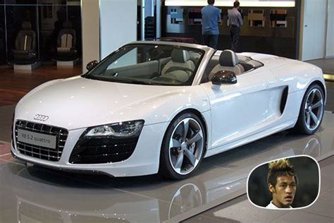 Footballers and Audi R8s go together like drizzle and the British ...