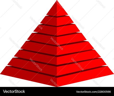 3d Pyramid Vector