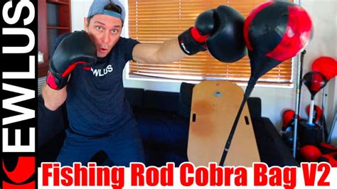 How To Make a Cobra Punching Bag using a Fishing Rod – Kewlus