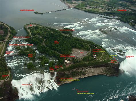 Niagara Falls - tourist / visitor information (Transport, Hotel ...