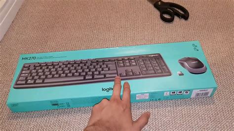 Logitech MK270 Wireless Keyboard And Mouse Set Unboxing And Review - YouTube